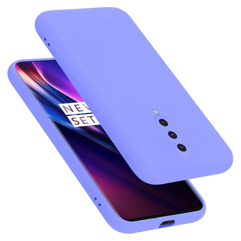 Cadorabo Hülle für OnePlus 8 Hülle Silikon Handyhülle Case aus flüssigem Silikon, Kratzfeste und stoßfeste Schutzhülle für OnePlus 8