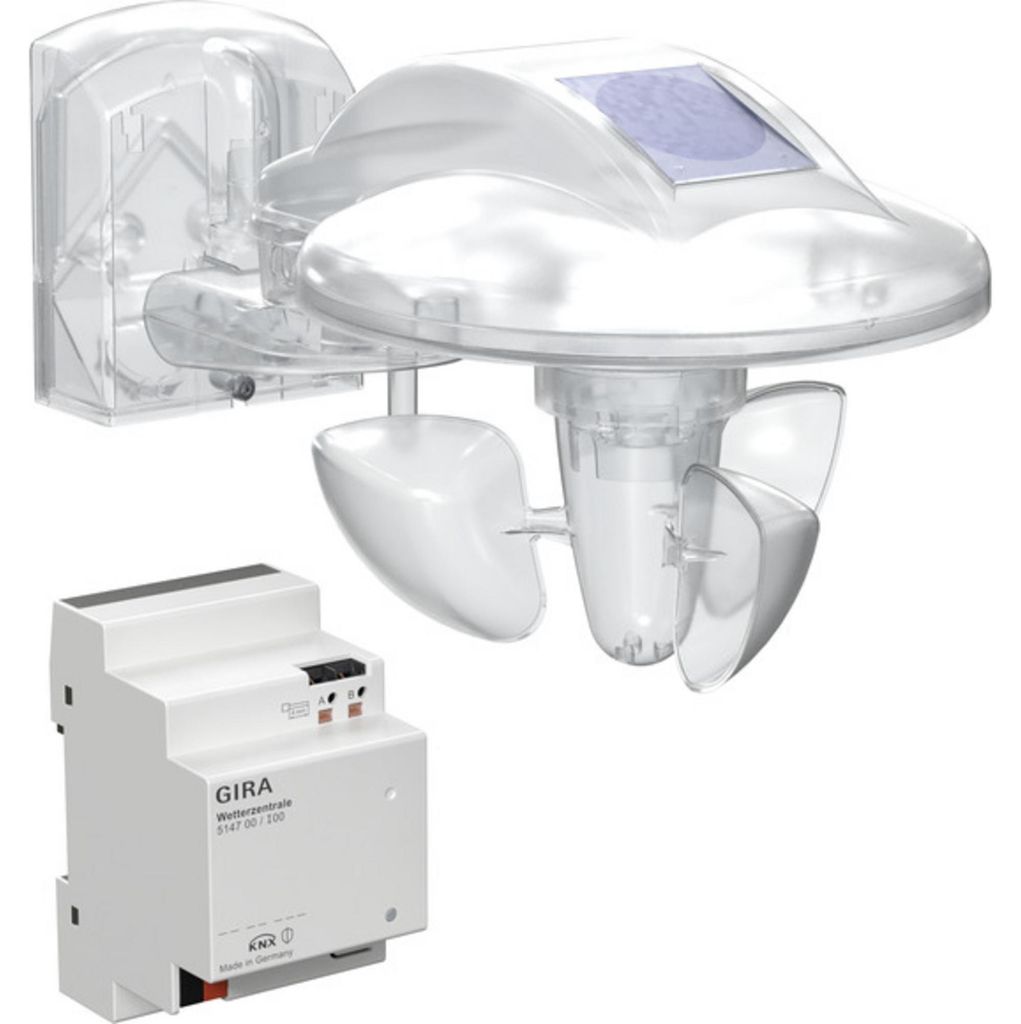 GIRA 514600 Wettersensor +Wetterzentrale (REG) KNX Produktbild 