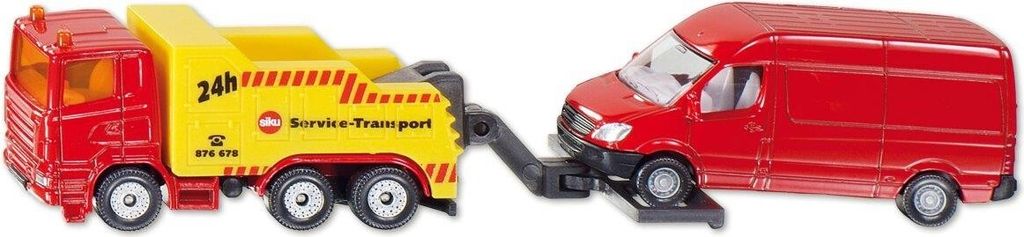 Siku Abschleppwagen mit PKW; 1667 Produktbild 