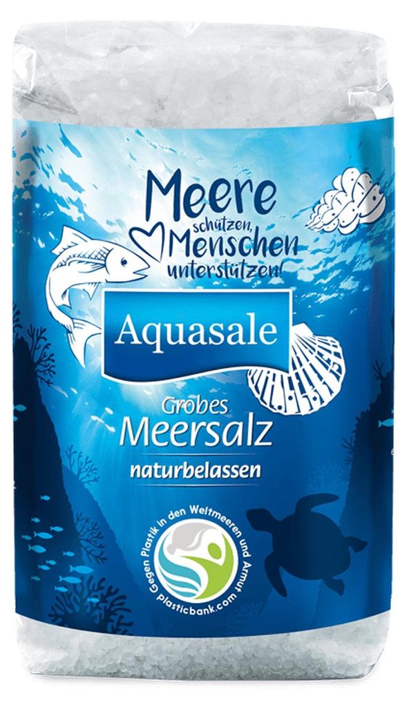 Aquasale hrubozrnná mořská sůl 1000g Obrázek produktu 