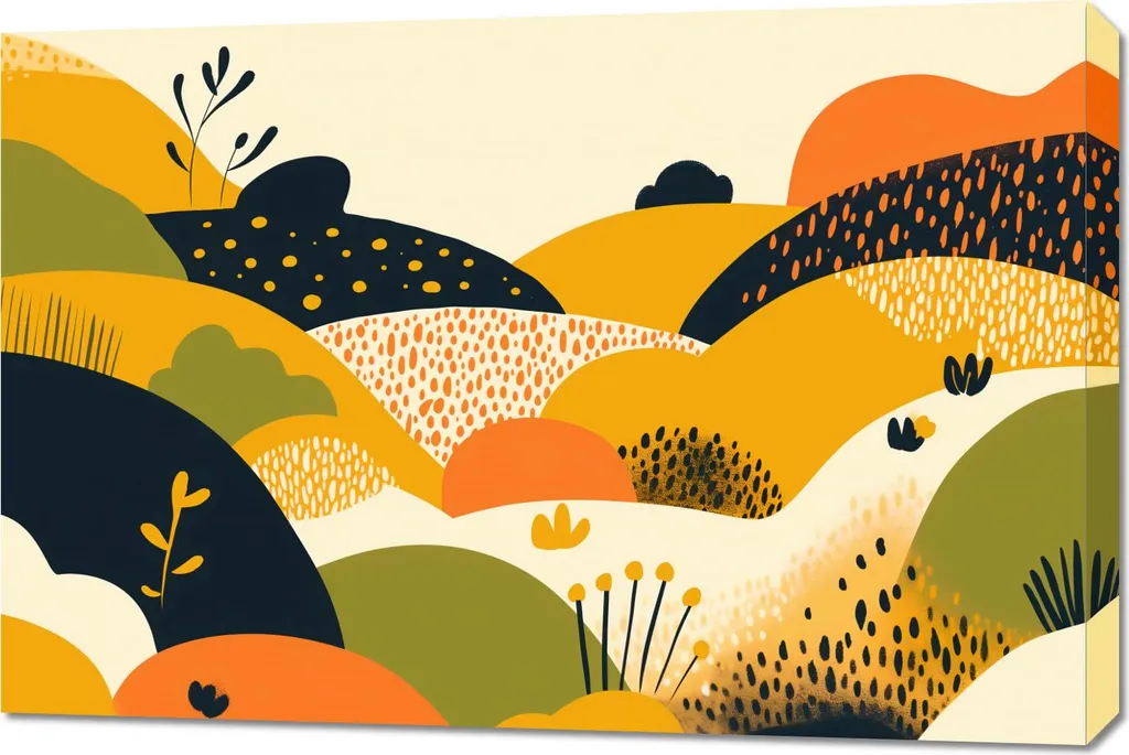 Image Paysage 90x60 cm : Solution pour Murs Vides et Manque de Lumière