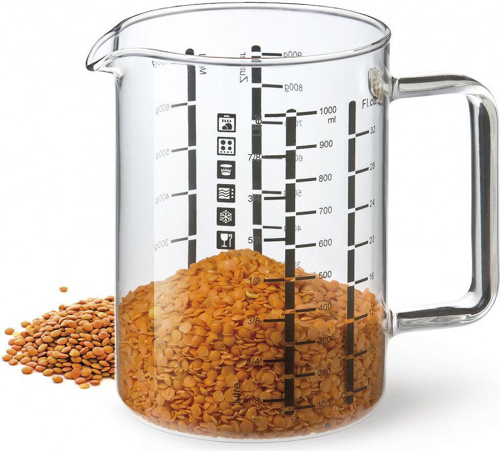 küchenmesslöffel 0,5l Glas Produktbild 