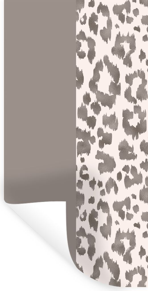 MuchoWow Wandtattoo Wandsticker Wandaufkleber Mantel - Tiere - Design 40x80 cm Selbstklebend und Repositionierbar - Repositionierbar - Wasser abw...