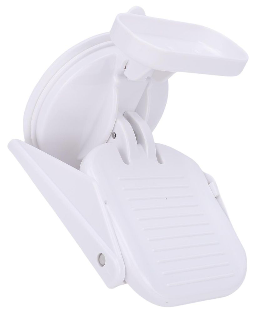 Dusch-Fußstütze – ergonomisches Design, mit starkem Saugnapf, klappbare Dusch-Fußstütze für Rasierer im Badezimmer