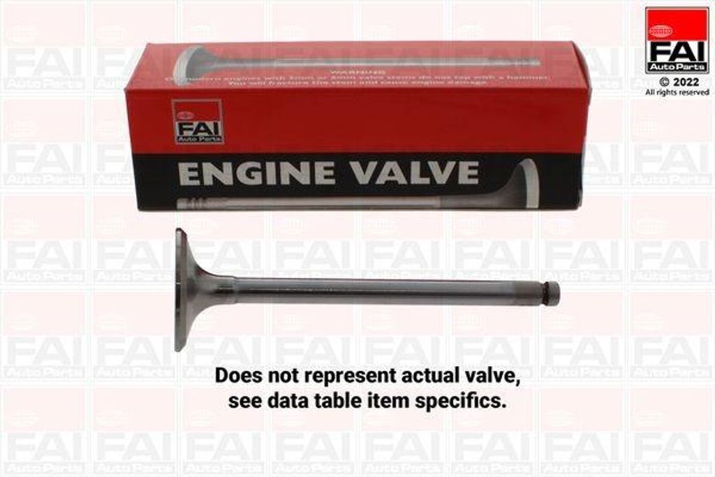 FAI AutoParts IV95018 Einlassventil für VW Golf IV Schrägheck (1J1) Ø34,5mm-Teller Ø6mm-Schaft