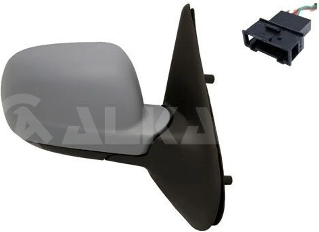 Rétroviseur Droit Alkar 6136070 compatible avec Seat OE 6K1857508H Noir