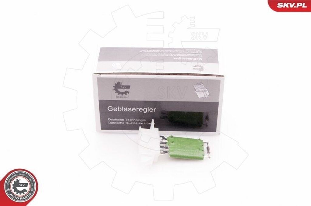 ESEN SKV 94SKV001 Gebläsewiderstand passend für PEUGEOT PARTNER Combispace (5F) Innenraumgebläse