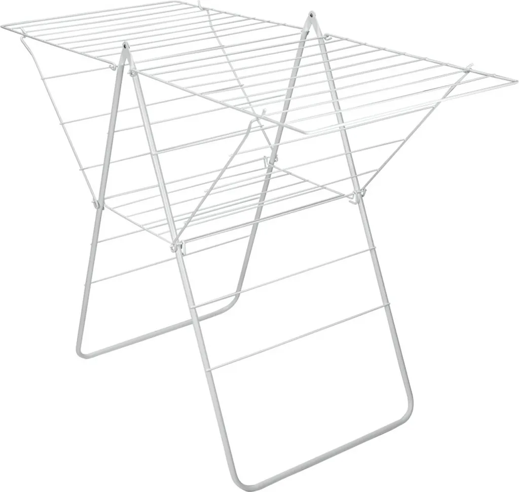 Séchoir Grande Capacité 25 Mètres Metaltex Rotterdam 134 cm Blanc