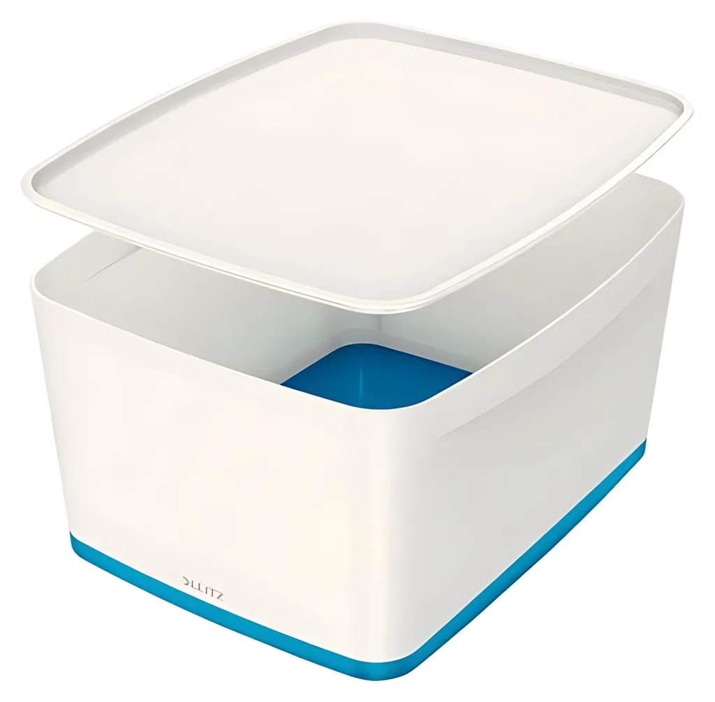 Boîte de rangement A4 avec couvercle MyBox Leitz 5216 en plastique ABS