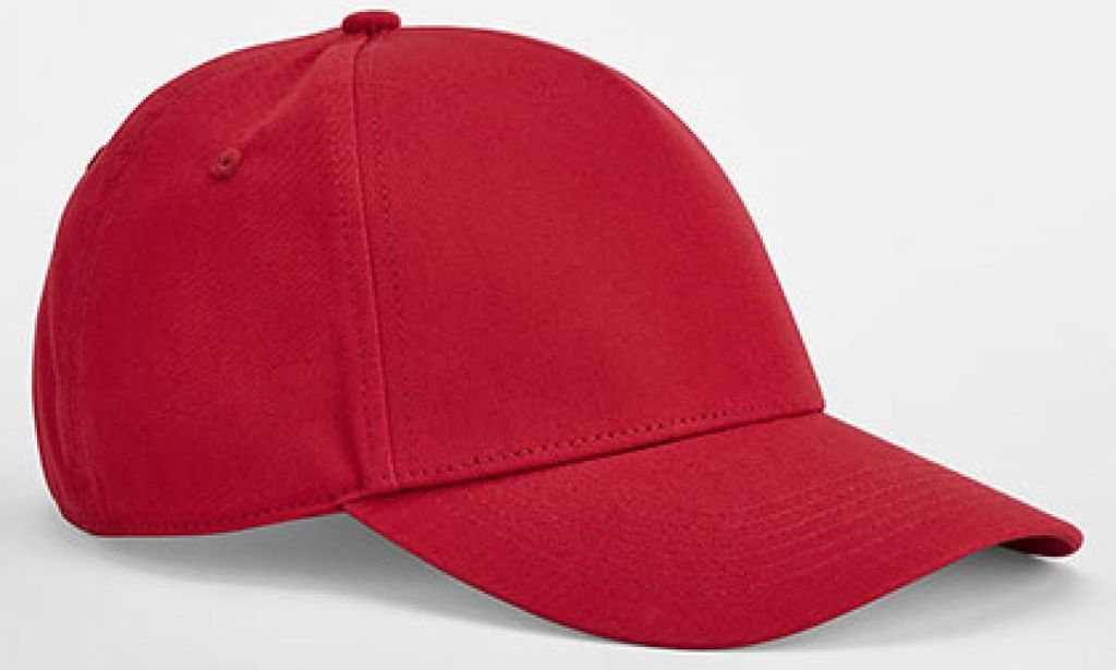 Beechfield B825 | EarthAware Classic Organic Baumwolle 5 Panel Cap - Farbe: Classic Red - Größe: One Size