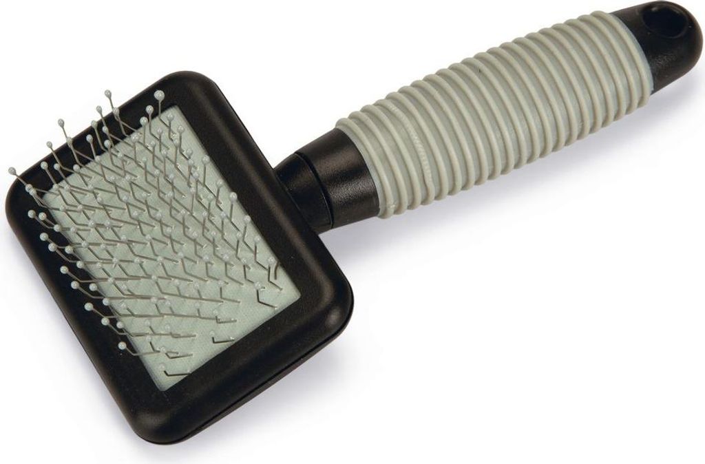 Beeztees Zupfburste - Nager - Schwarz/Grau - 12 cm