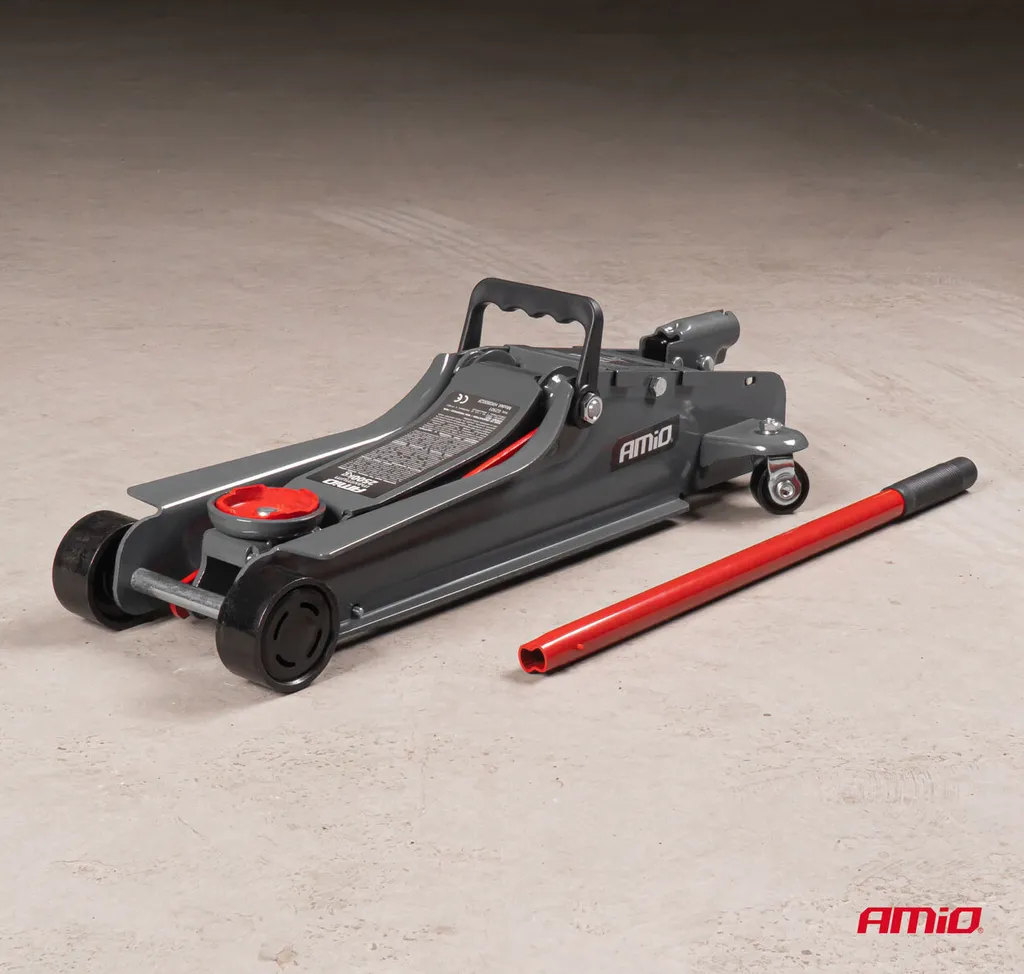 Cric Idraulico Basso Profilo 2.5T - Sollevatore Professionale Auto - 3