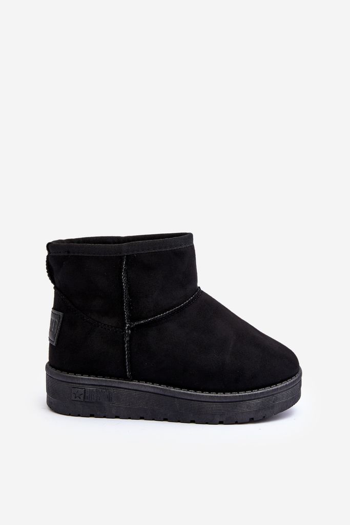 Kinder Dicke Gefütterte Schneestiefel Schwarz Big Star MM374054 32