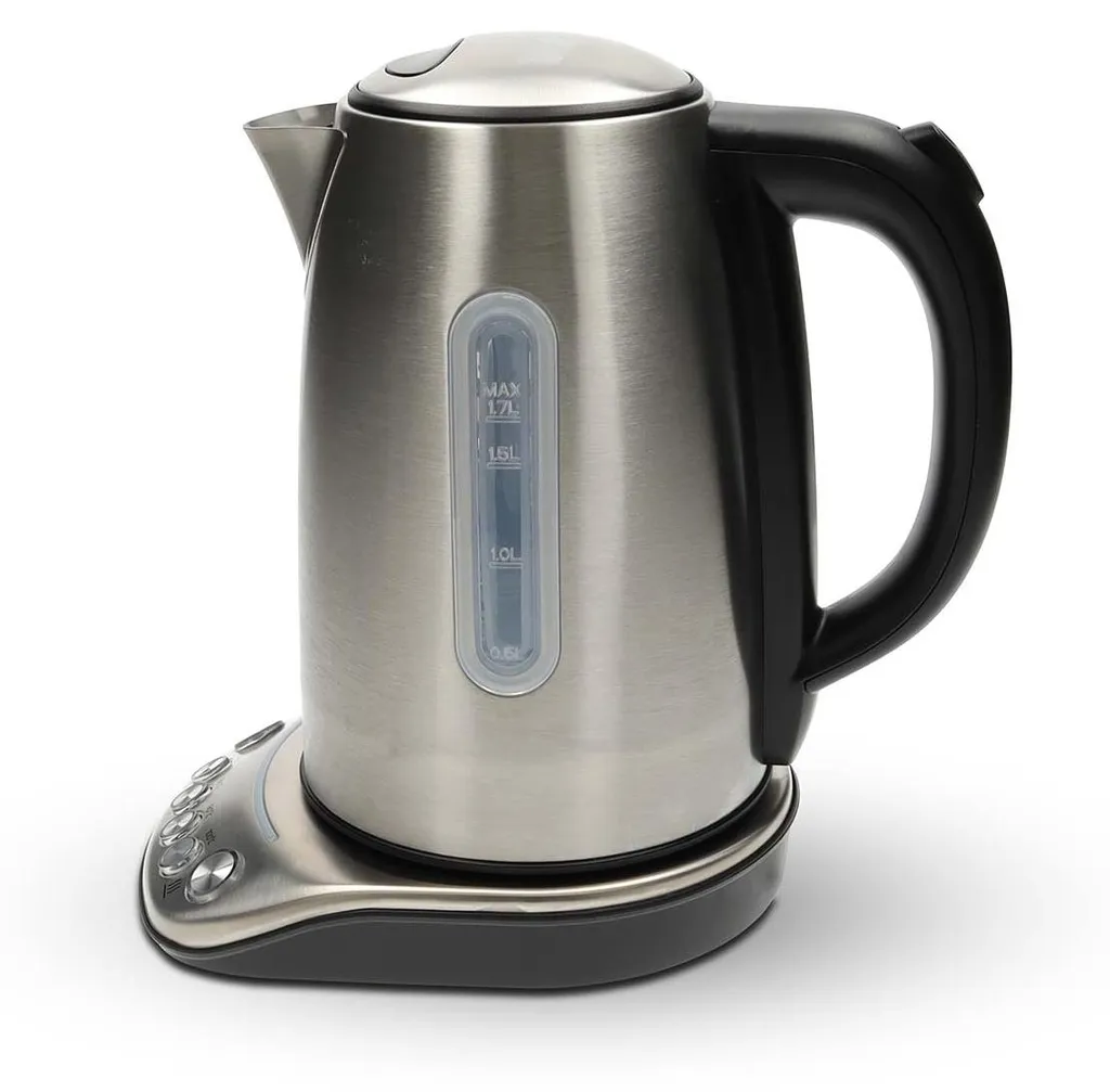SmartLife Bouilloire Électrique Wi-Fi 1.7L en Acier avec Contrôle Strix