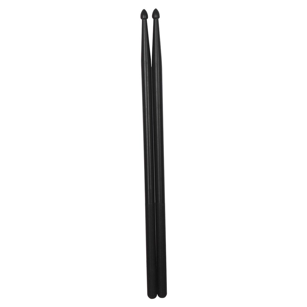 1 Paar professionelle mehrfarbige ABS-Drumsticks, leichte Drumsticks, Trommelteil-Schwarz