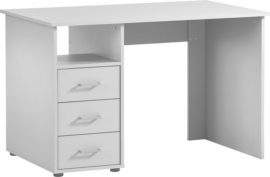 Schreibtisch 116cm, in weiß NEVERS-80