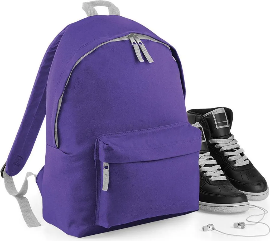 Zaino BagBase BG125J Junior Rosso Brillante per Scuola e Tempo Libero - 5