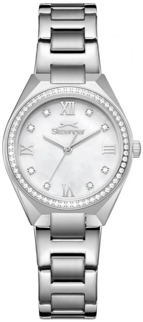 Montre femme argentée Slazenger idéale pour le travail et sorties