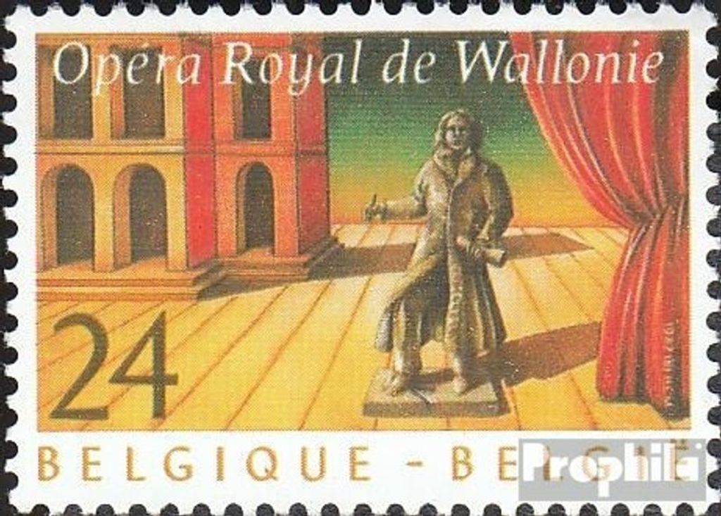 Briefmarken Belgien 1987 Mi 2305 (kompl.Ausg.) postfrisch Königlich Wallonische Oper