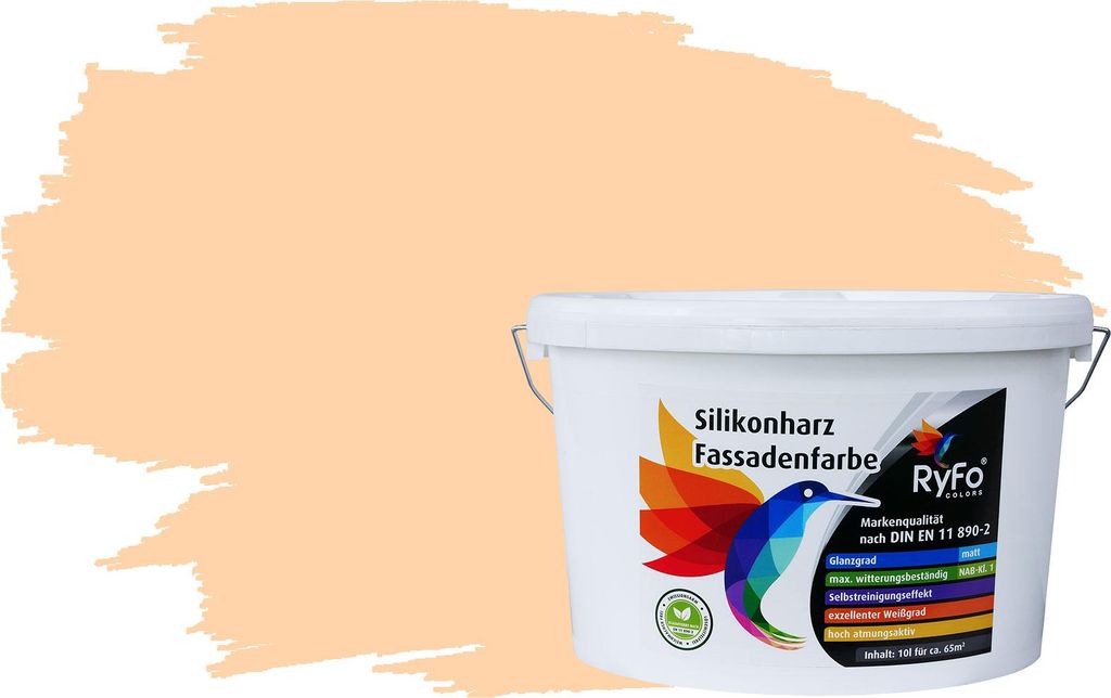 RyFo Colors Silikonharz Fassadenfarbe Lotuseffekt Trend Produktbild 