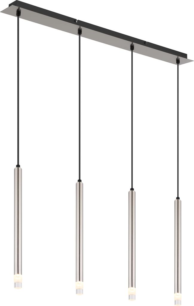 Globo Lighting|Hängeleuchte Metall Nickel matt, 4x G9 LED