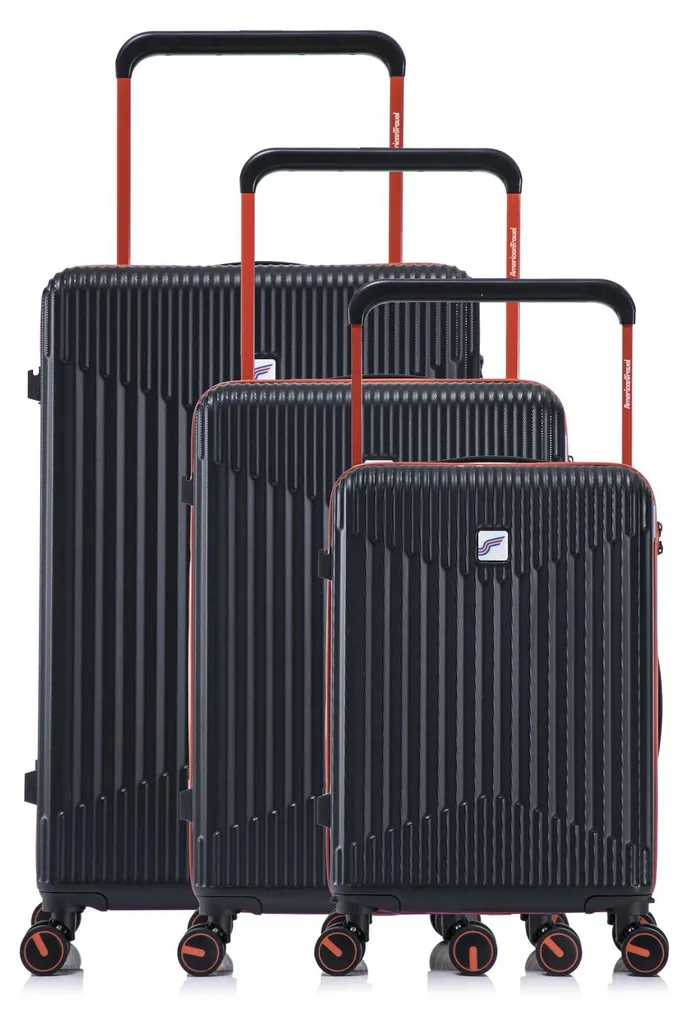 Valises rigides North Beach en set de 3 bagages pour grand voyage