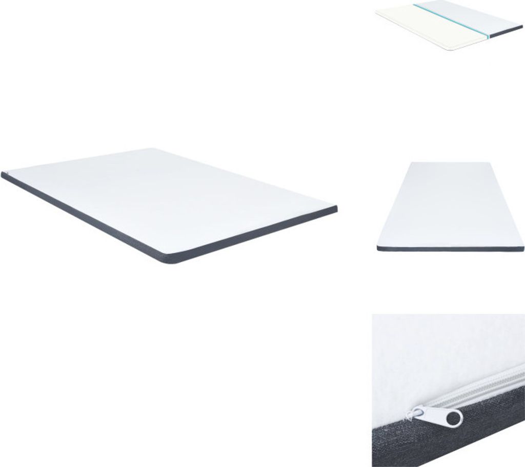 vidaXL Boxspringbett-Matratzenauflage 200 x 140 x 5 cm - Matratzen