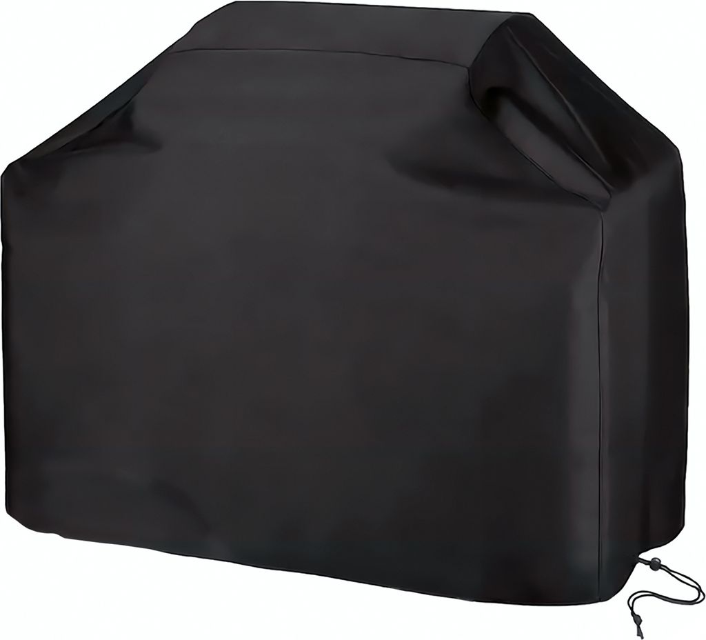 Grillabdeckung für Grill oder Außenküche - Wetterbeständige Schutzhülle - 145x61x117cm - Schwarz