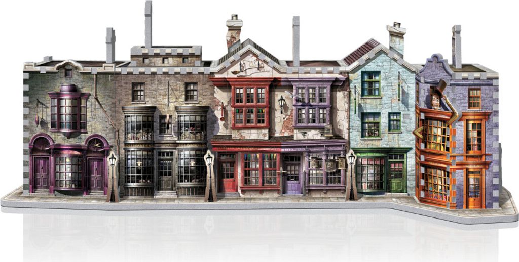 Winkelgasse/Diagon Alley - Harry Potter/ 3D-Puzzle 450 Produktbild 3