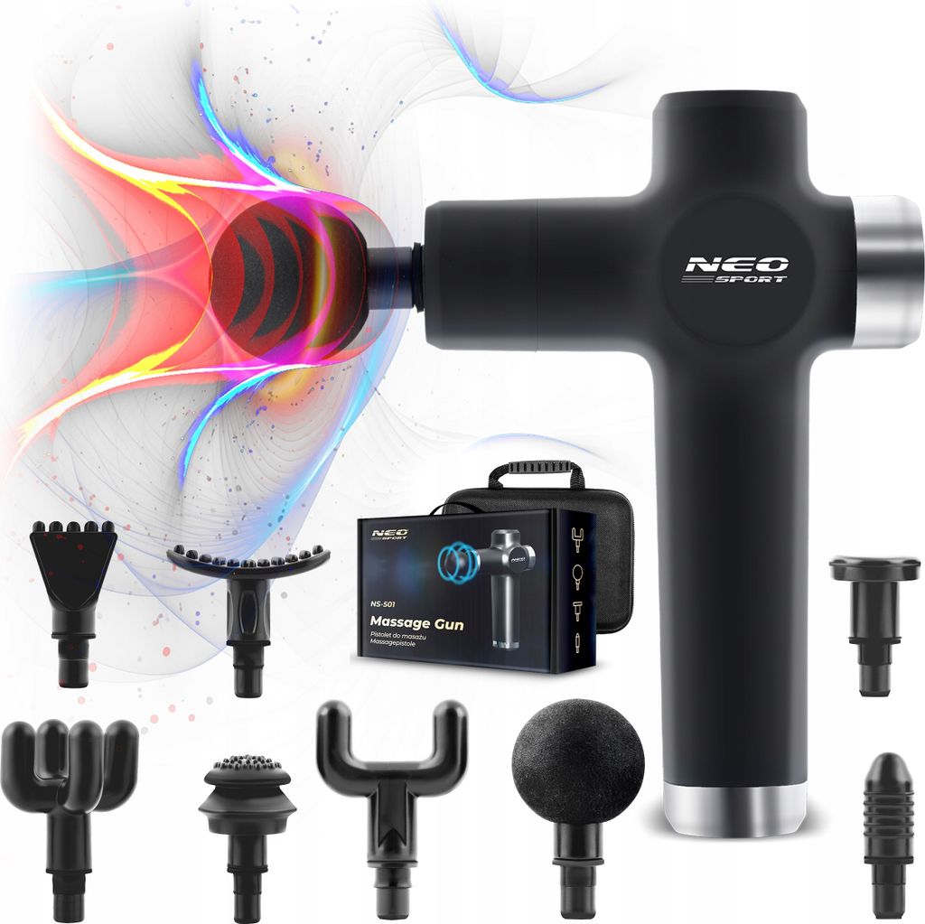 Masážní Pistole Masážní Pistole Neo-Sport Pro Masáž Zad A Obrázek produktu 2