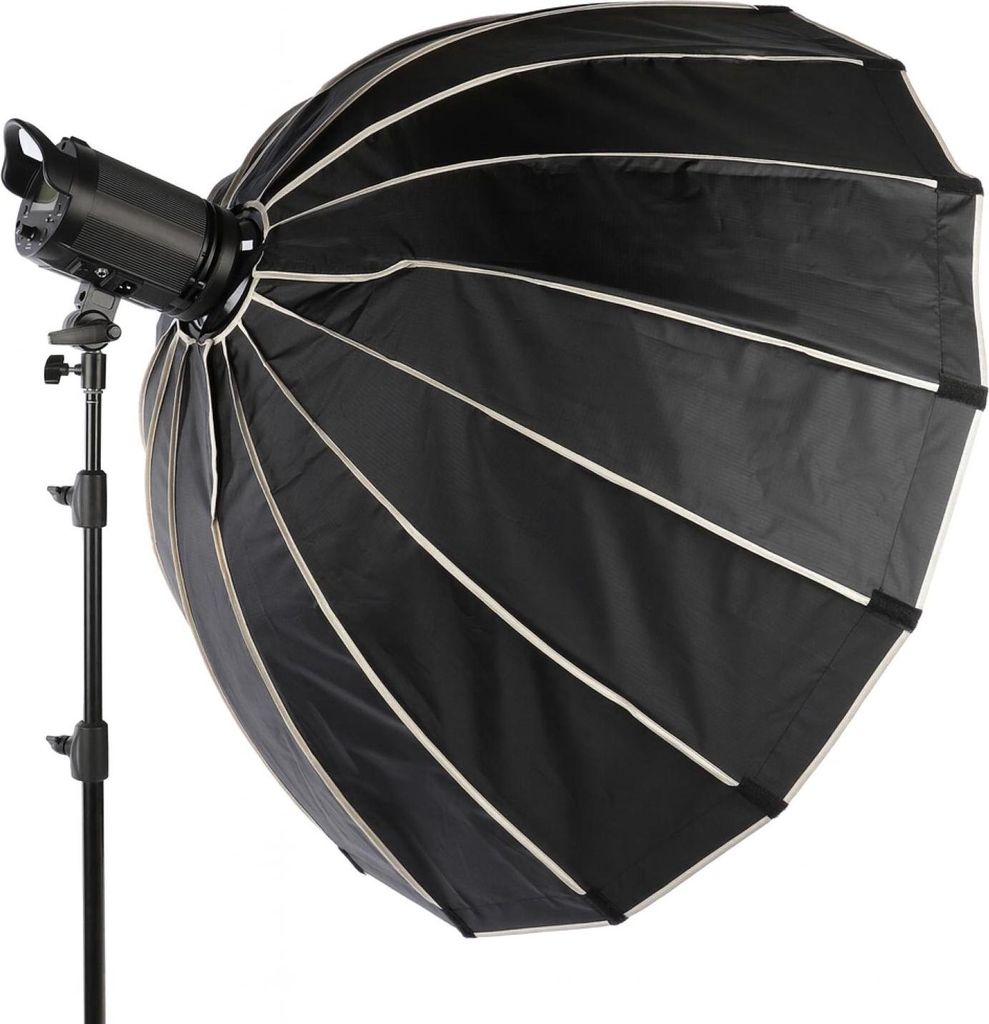 Deep Parabolische Schirm-Softbox 70cm mit Wabengitter & Tragetasche