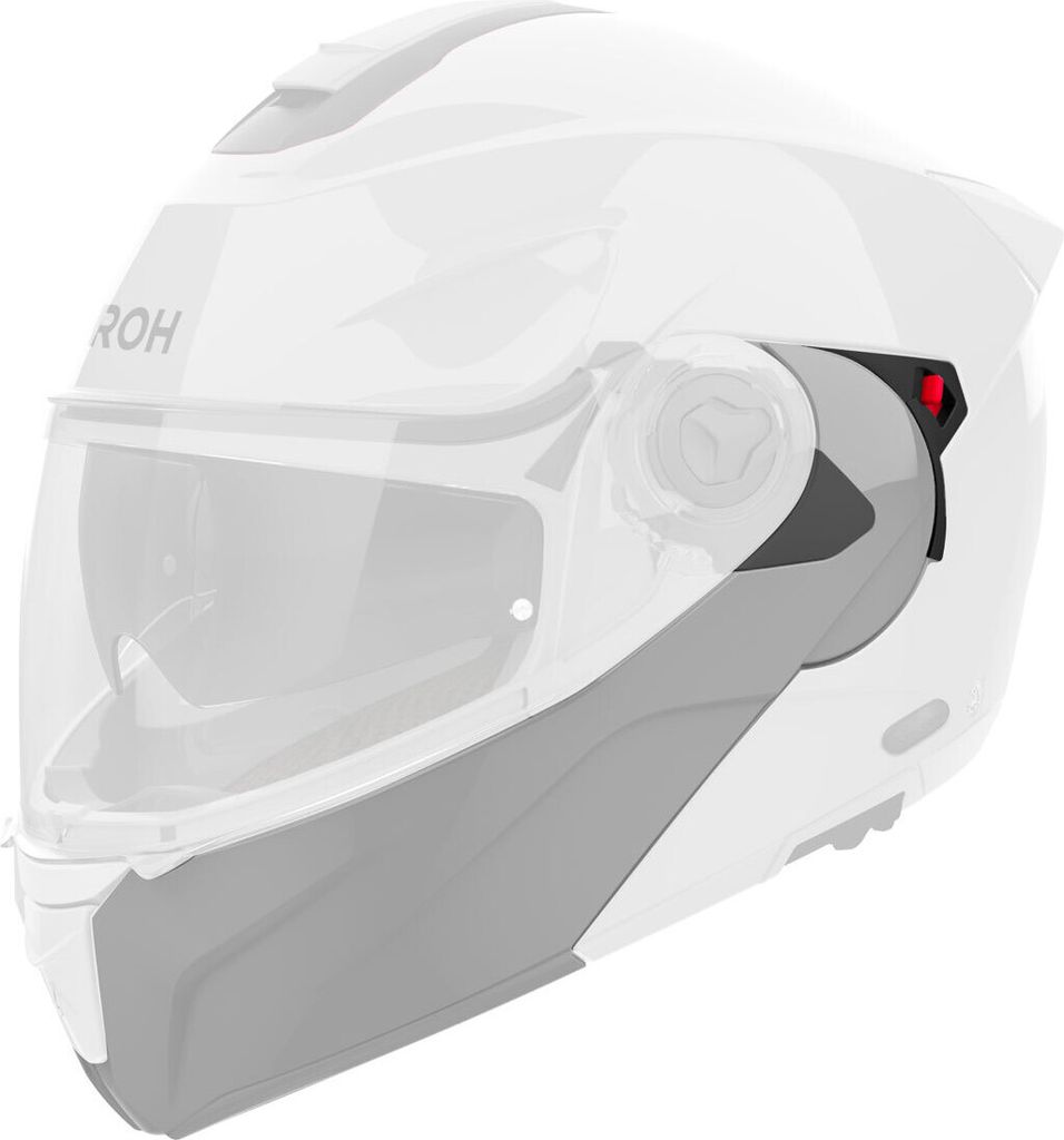 Grauer Zement-Kinnriemen Airoh Specktre Helm