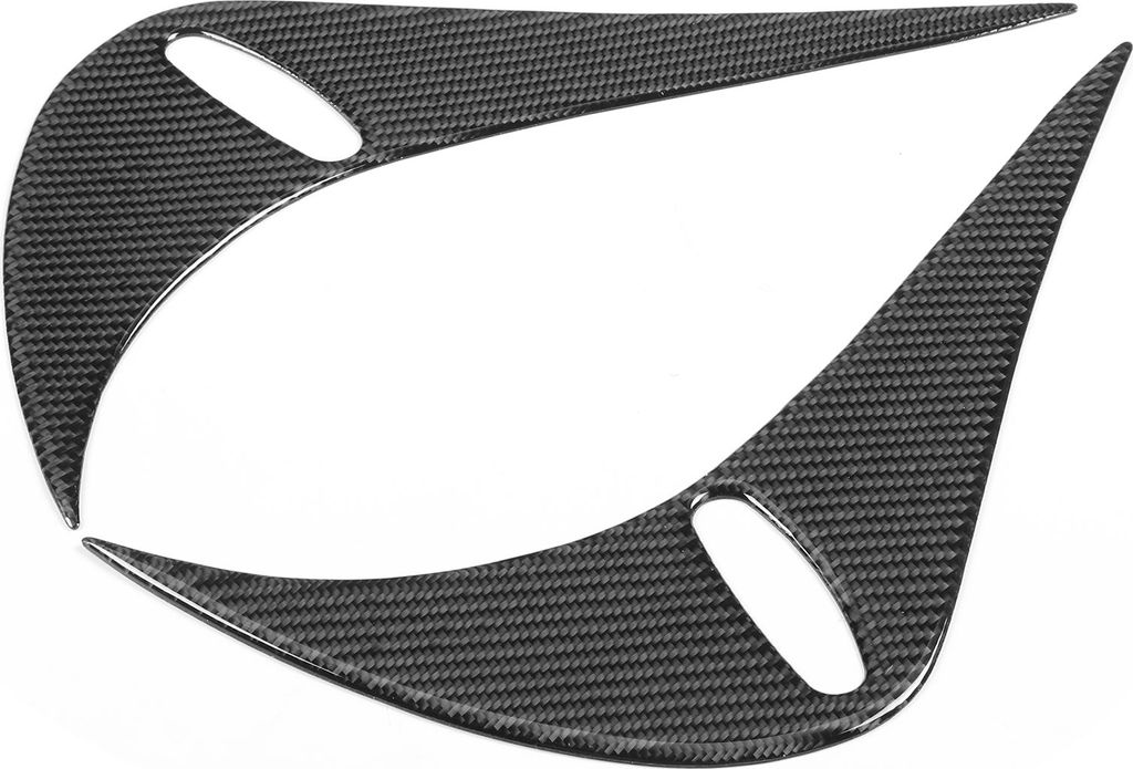 Paar Rücklicht-Augenbrauenverkleidung, Kohlefaser-Rücklicht-Augenlidabdeckung, passend für Subaru BRZ 2012-2016