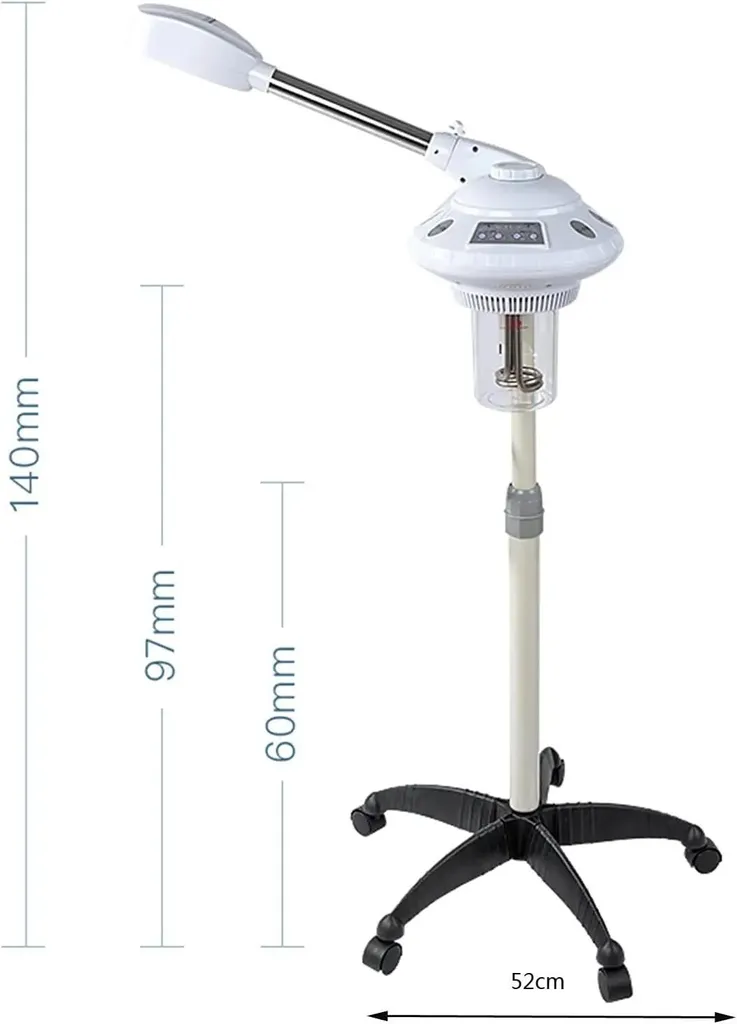 Vaporisateur facial électrique professionnel Ozone 180° Aromathérapie