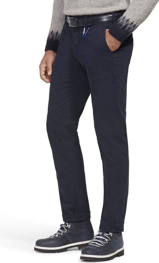 Meyer Hosen MEYER M,5 Chino Stretch Baumwolle dunkel _ blau 1280-81-00299