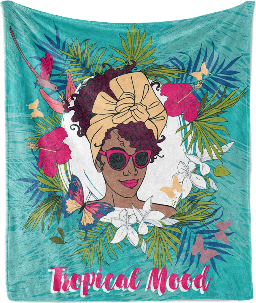 Coperta Estetica ABAKUHAUS Afro Girl - Must-Have Tropical 175x230