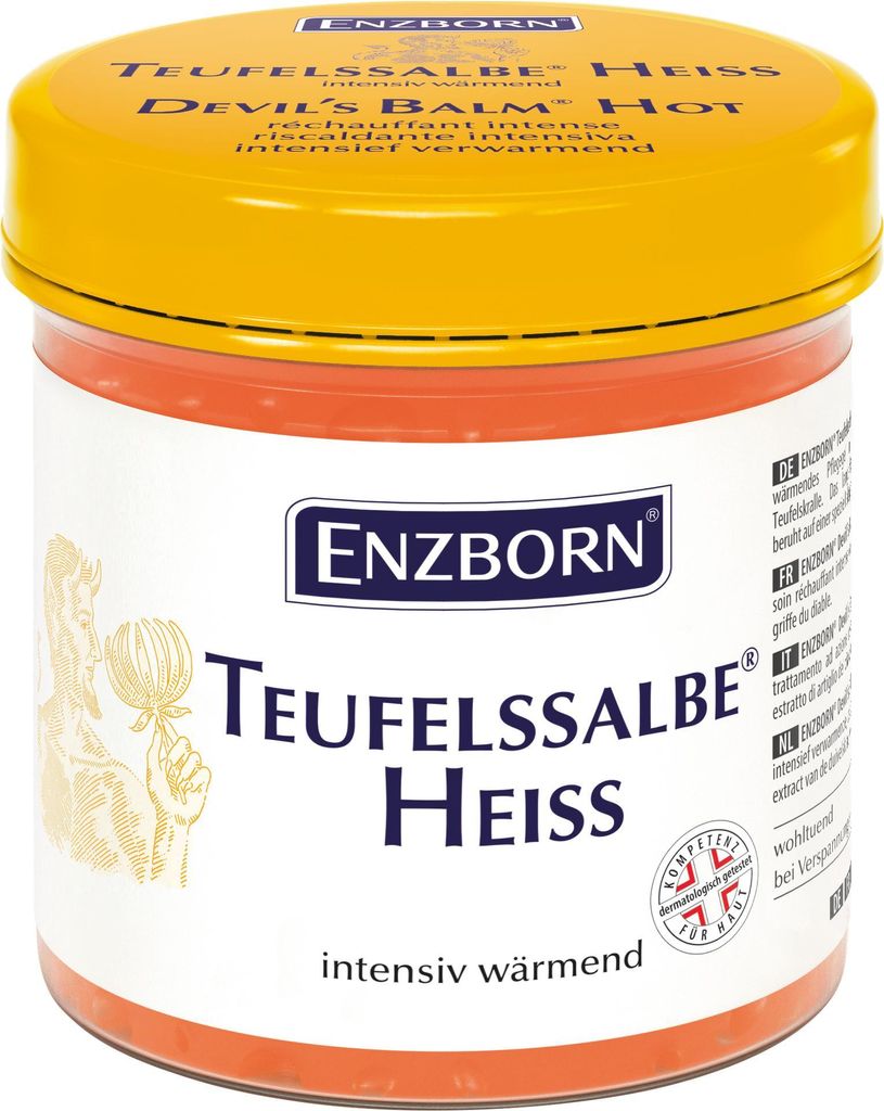 Enzborn Teufelssalbe HEISS Pflegegel 200 ml Produktbild 