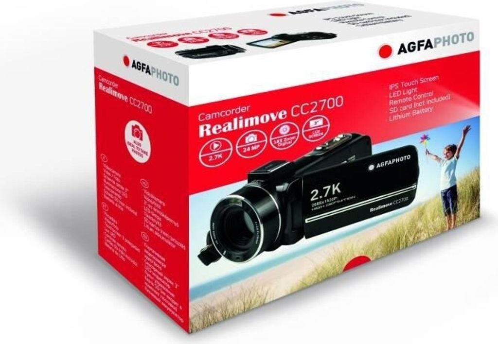 AgfaPhoto CC2700 Videokamera Ruční záznamová kamera 24 MP Obrázek produktu 6