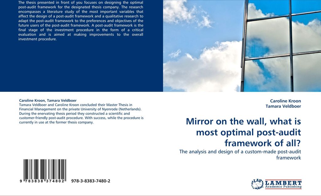 Mirror on the wall, what is most optimal post-audit framework of all?