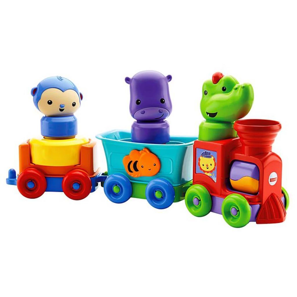 Fisher Price Rattle and Roll Tierzug DMC44