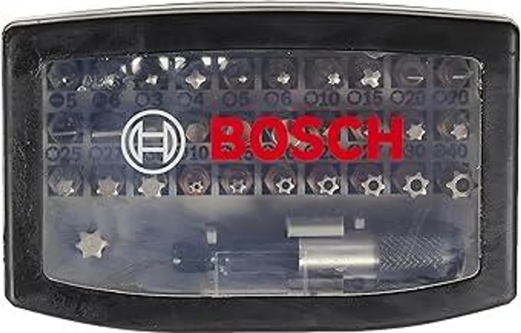 Set Punte Bosch 32 Pezzi Extra Hard | Kit Inserti Professionale Avvitamento