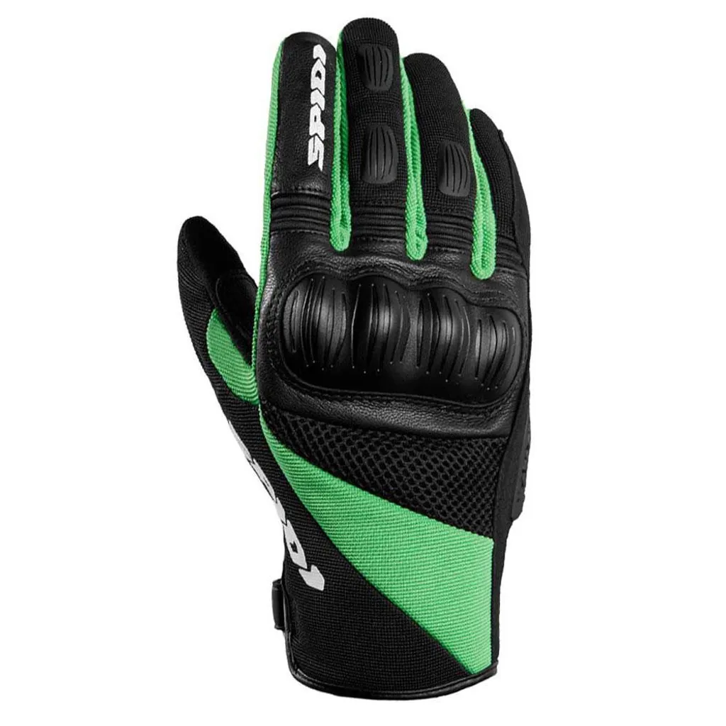 Gants RANGER SPIDI Noir Vert Taille S - Protection Moto Homme Homologués - 2