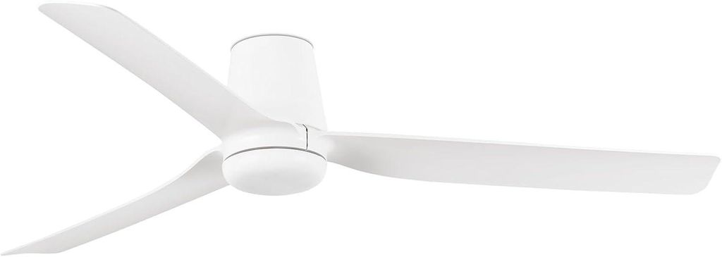 Energiespar Deckenventilator mit Fernbedienung Punt Tub Weiß / Weiß