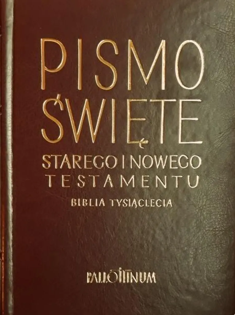 Biblia Tysiąclecia Cuir Durable : Une Bible qui Dure Toute une Vie