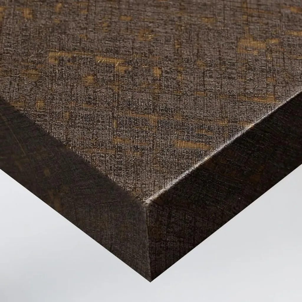 Revêtement adhésif effet tissu gris vieilli pour meubles - 122 cm x 2,5 m