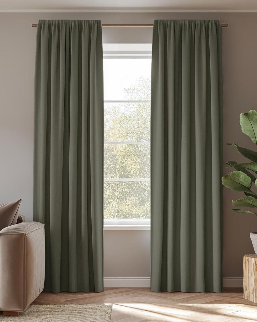 Rideau occultant Amber HOOMstyle, 140x270 cm - Bande Image du produit 