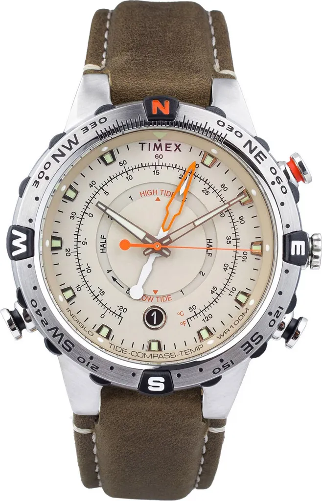 Montre de Randonnée pour Homme Timex avec Boussole et Fonction Marée