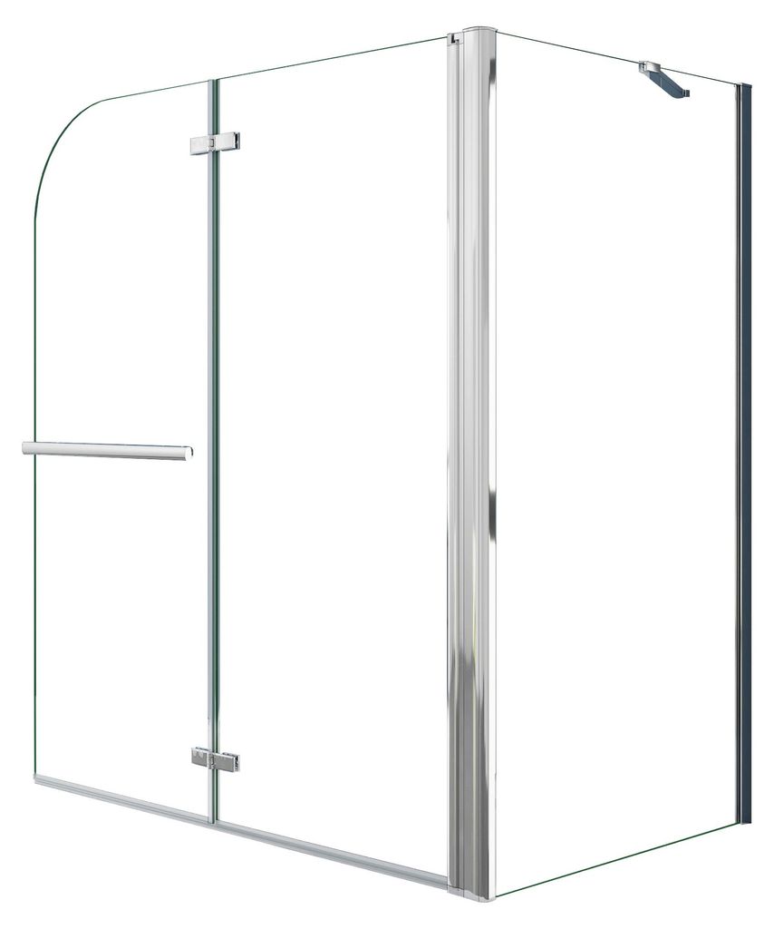 AICA 120cmx140cm Badewannenaufsatz 6mm NANO ESG-glas mit Produktbild 