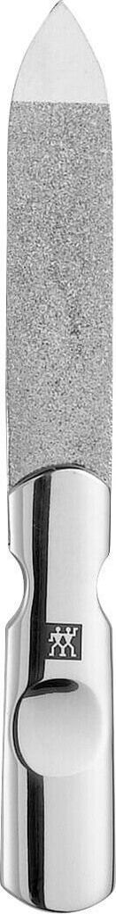 ZWILLING Rahmen-Etui – Schwarzes Leder, 6-teiliges Nagelpflege-Set | Mit Nagelschere, Feile, Pinzette & Mehr | Hochwertig & Stabil