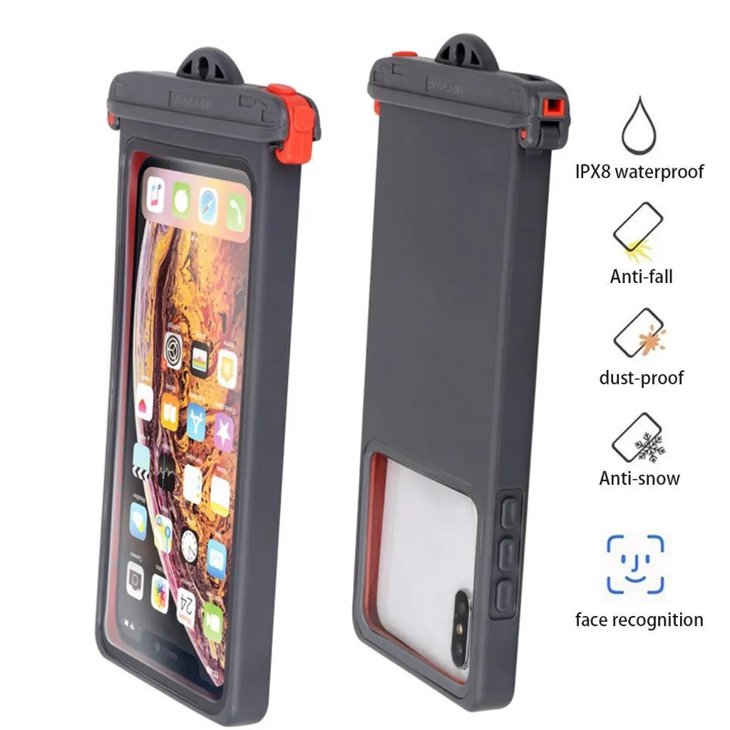 Custodia Impermeabile Smartphone Spiaggia Subacquea IPX8 Universale